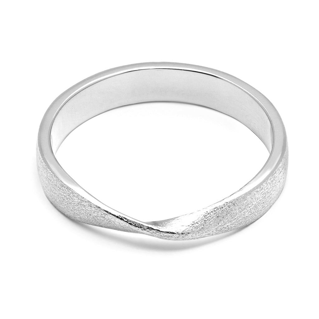 LULU Copenhagen 180 Ring borstad Rings Silver