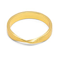 180 Ring borstad - Guldpläterad