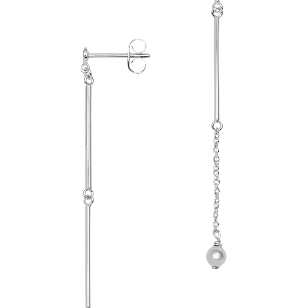 LULU Copenhagen 3 Long Pins örhänge 1 st Ear stud, 1 pcs Silver Plated