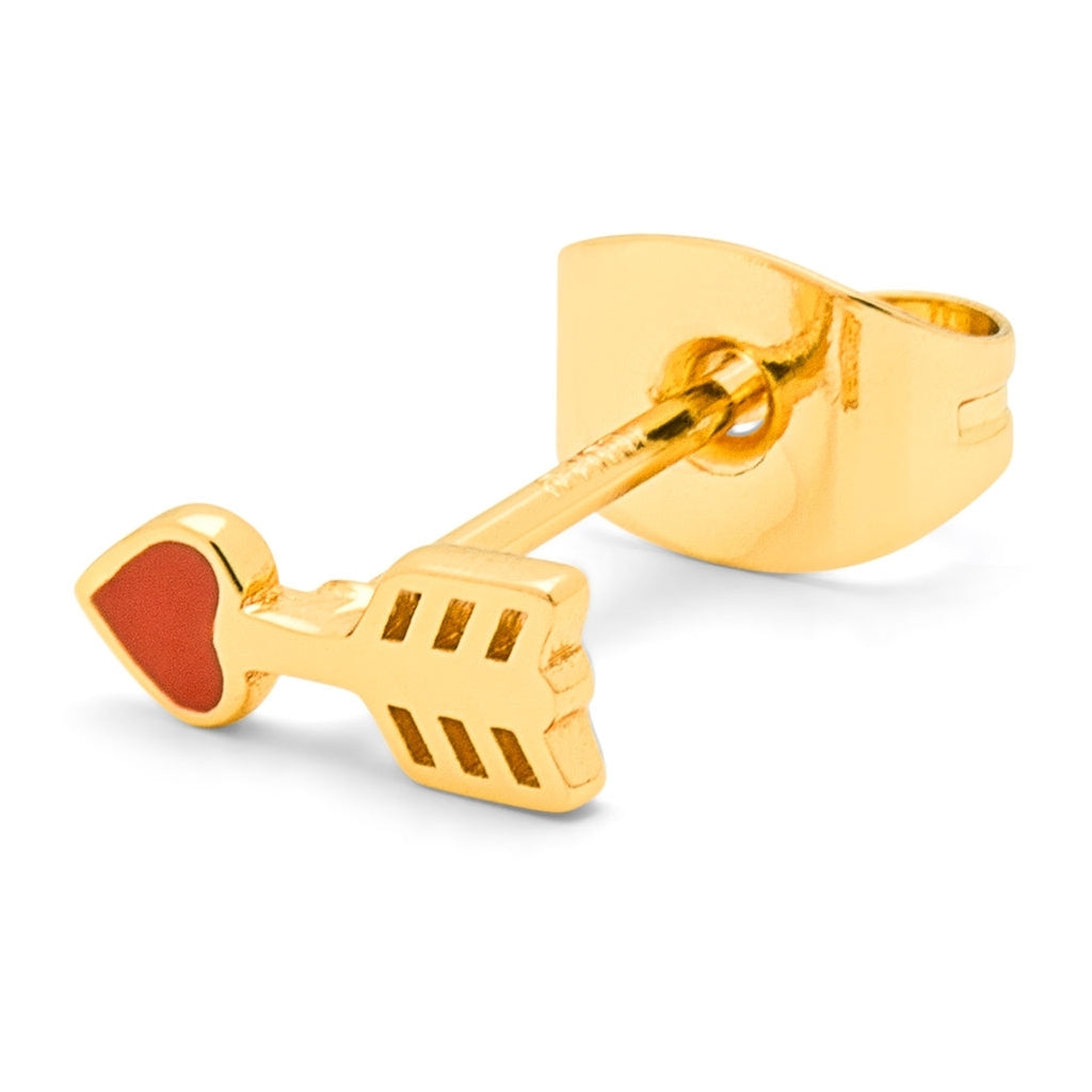 LULU Copenhagen Amor örhänge 1 st Ear stud, 1 pcs Guldpläterad