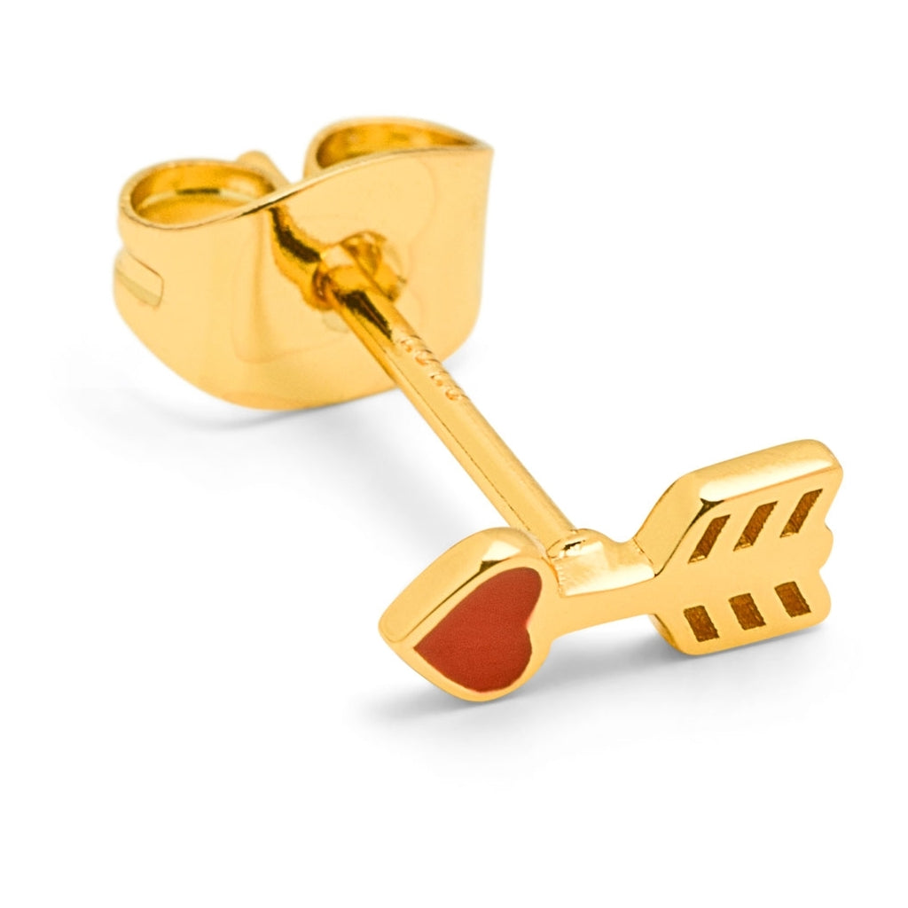 LULU Copenhagen Amor örhänge 1 st Ear stud, 1 pcs Guldpläterad