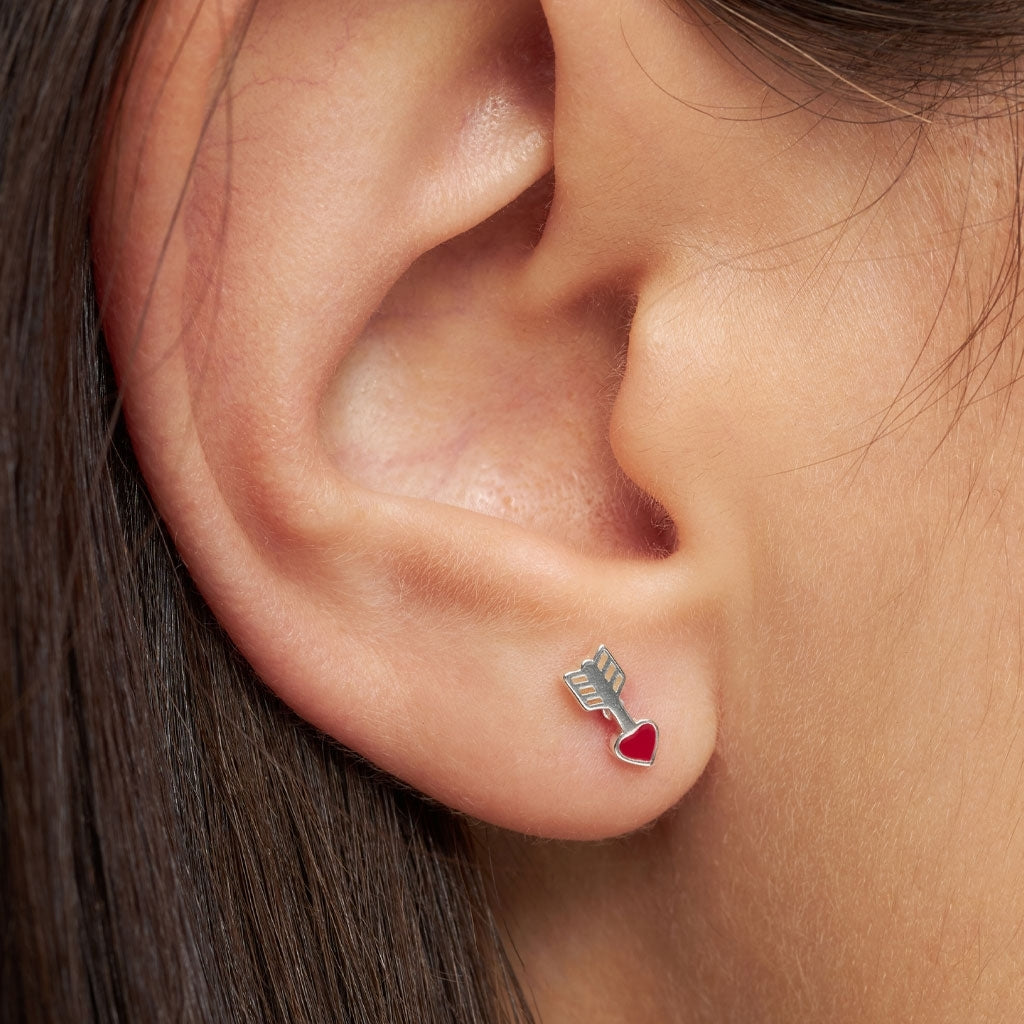 LULU Copenhagen Amor örhänge 1 st Ear stud, 1 pcs Silver