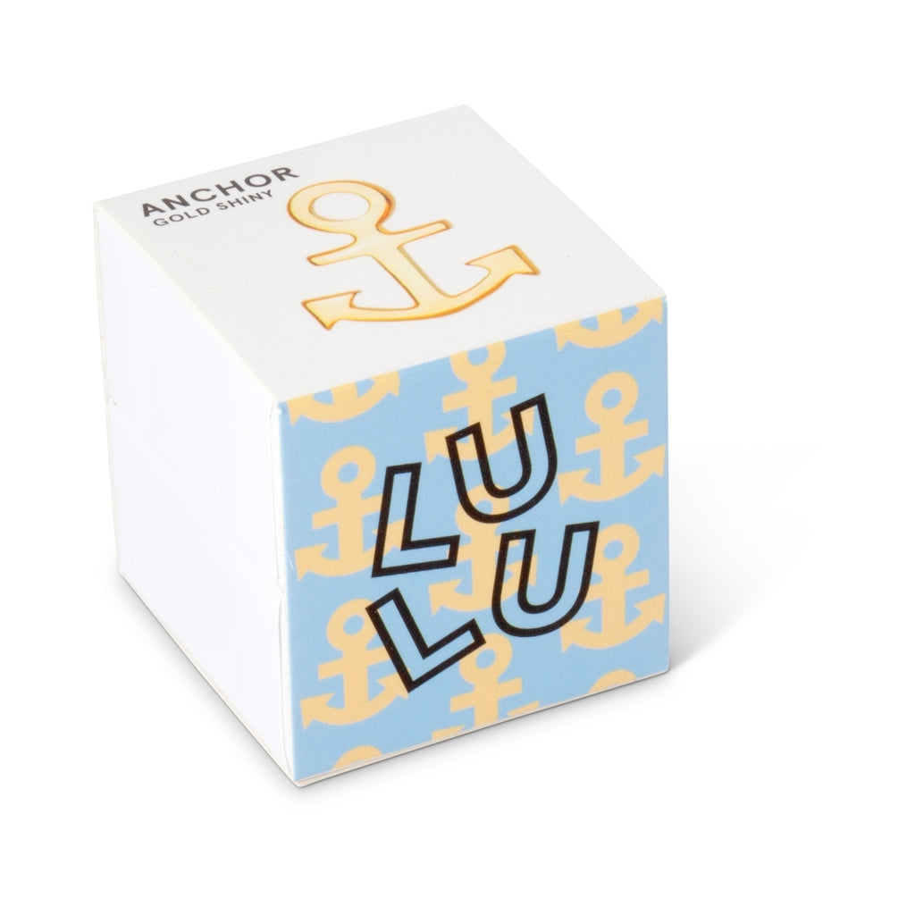 LULU Copenhagen Anchor örhänge 1 st Ear stud, 1 pcs Guldpläterad
