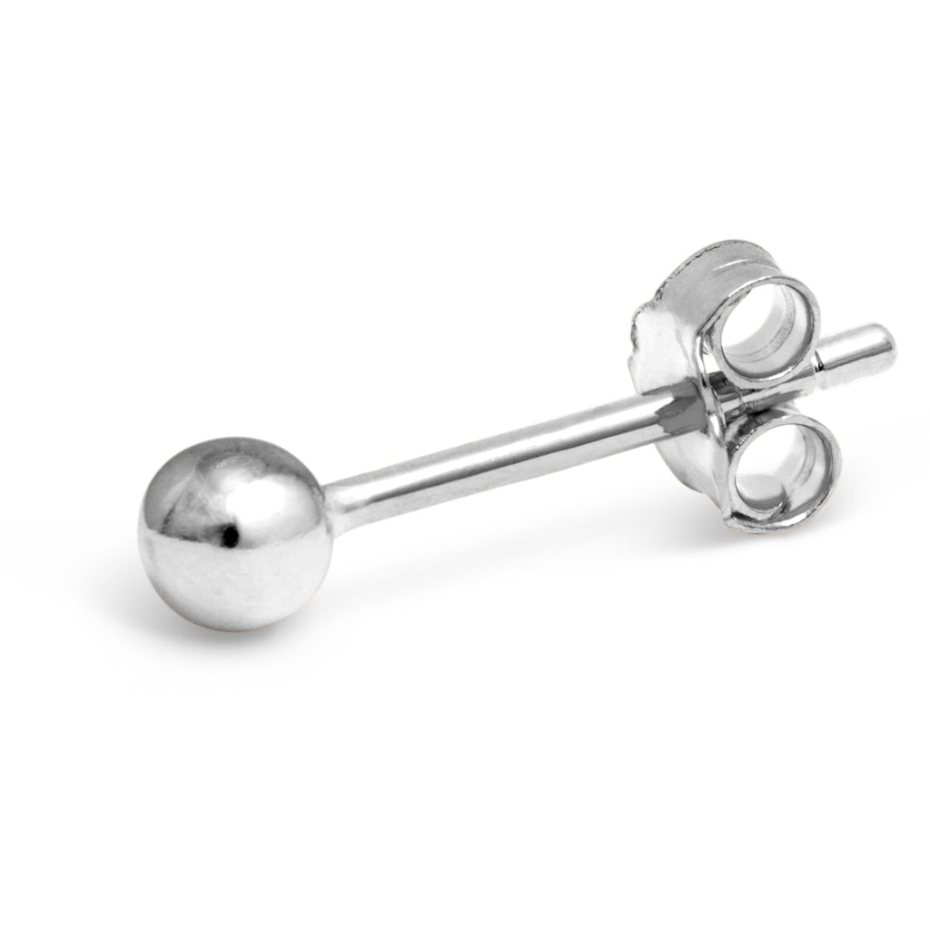 LULU Copenhagen Ball örhänge 1 st Ear stud, 1 pcs Silver