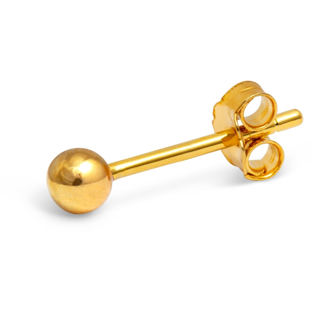 LULU Copenhagen Ball örhÀnge 1 st Ear stud, 1 pcs GuldplÀterad