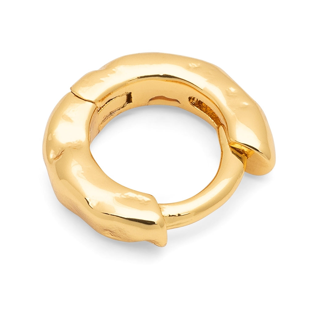 LULU Copenhagen Basic Rough Hoops par Hoops GuldplÀterad