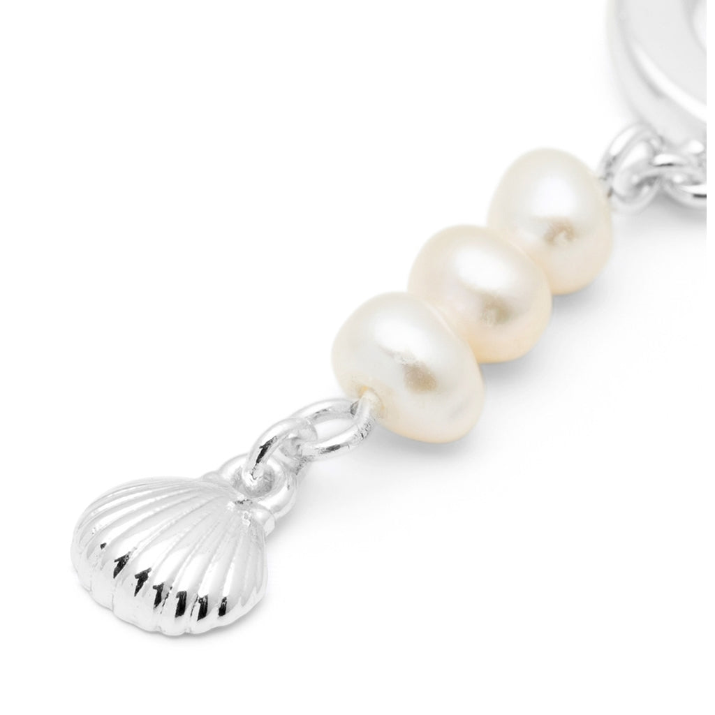 LULU Copenhagen Beach örhÀnge 1 st. Ear stud, 1 pcs Silver Plated