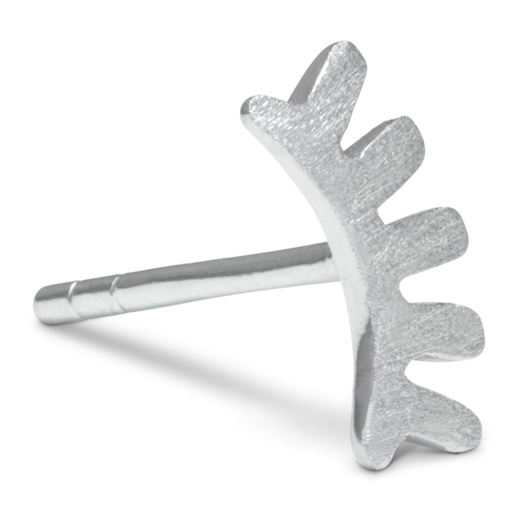 LULU Copenhagen Blink örhÀnge 1 st borstad Ear stud, 1 pcs Silver