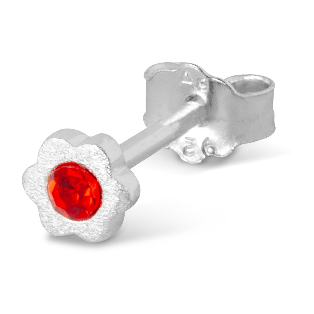 LULU Copenhagen Blomst örhänge 1 st Ear stud, 1 pcs Röd