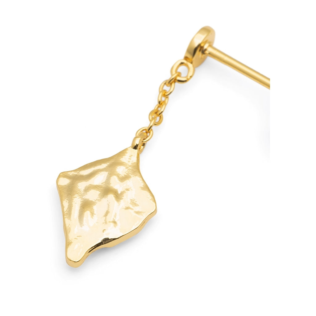 LULU Copenhagen Boheme Guldplateräd örhänge 1 st Ear stud, 1 pcs Guldpläterad