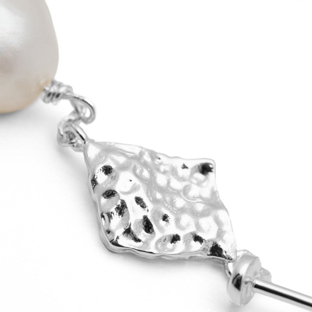 LULU Copenhagen Boheme Pearl örhÀnge 1 st Ear stud, 1 pcs Silver Plated