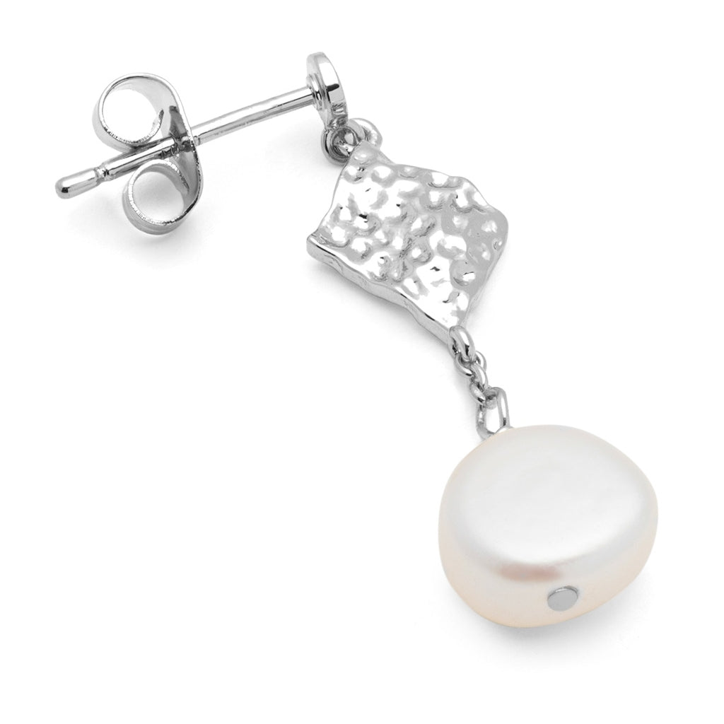 LULU Copenhagen Boheme Pearl örhänge 1 st Ear stud, 1 pcs Silver Plated