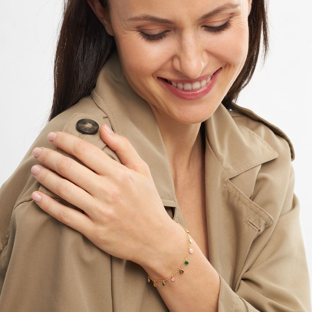 LULU Copenhagen Boho Armband Bracelets Grön