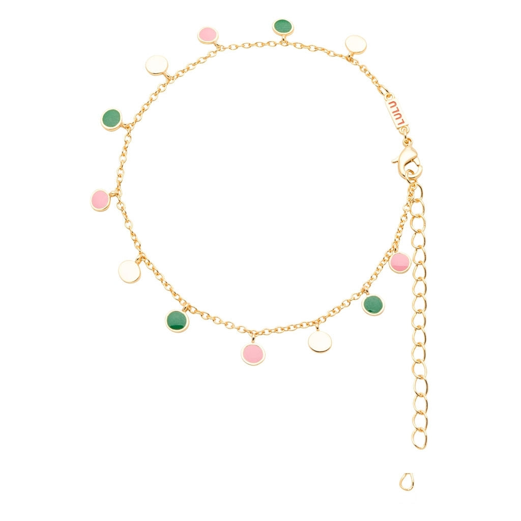 LULU Copenhagen Boho Armband Bracelets Grön