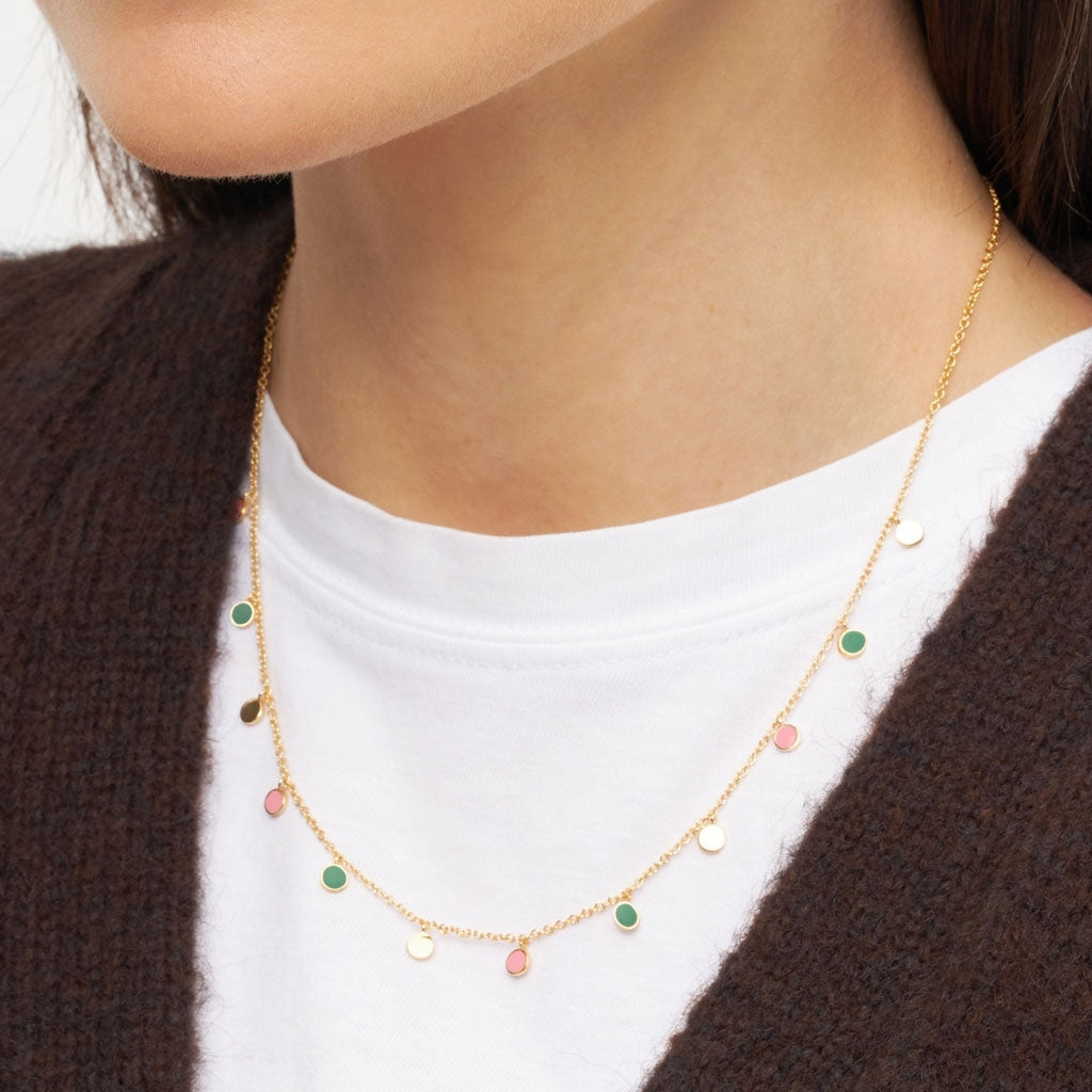 LULU Copenhagen Boho Halsband Necklaces Grön