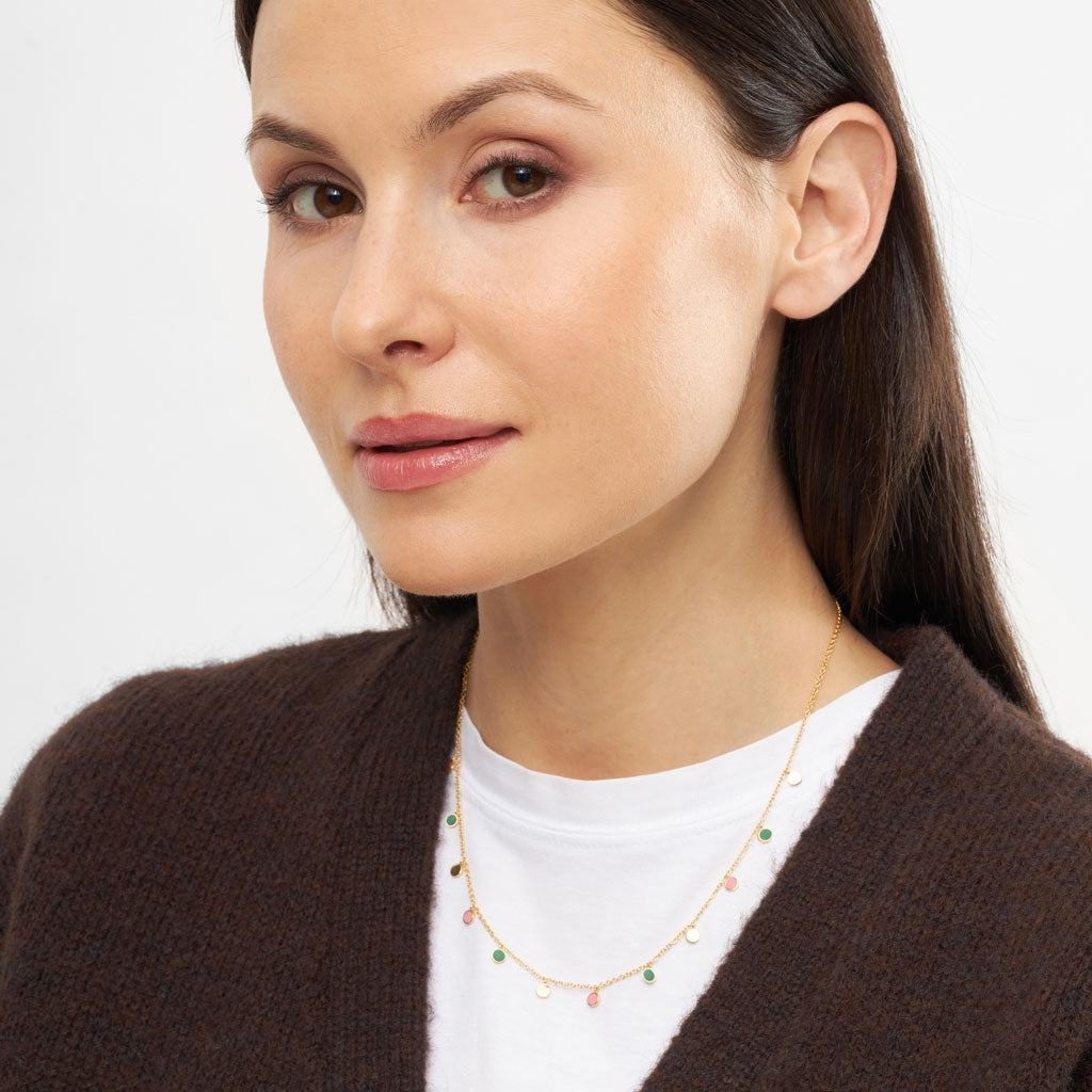LULU Copenhagen Boho Halsband Necklaces Grön