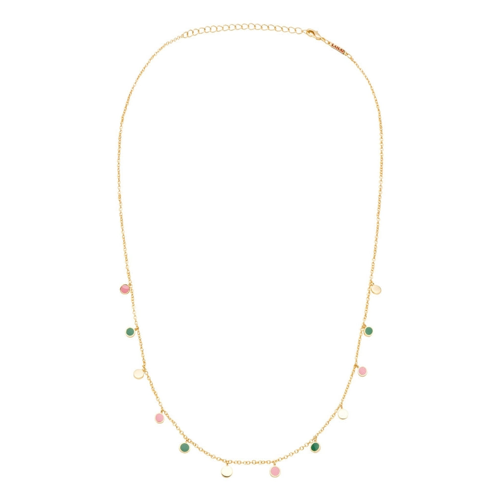 LULU Copenhagen Boho Halsband Necklaces Grön