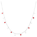 Boho Halsband - Passion Red