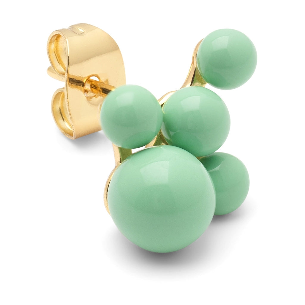 LULU Copenhagen Bouquet Cloud örhÀnge 1 st Ear stud, 1 pcs Seasalt Green