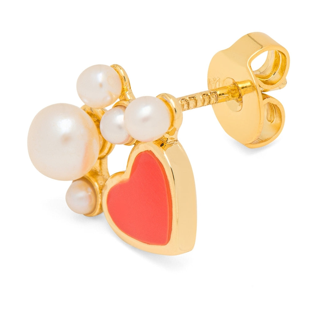 LULU Copenhagen Bouquet Dream örhänge 1 st Ear stud, 1 pcs Guldpläterad