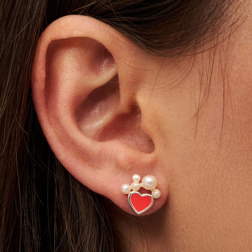 LULU Copenhagen Bouquet Dream örhänge 1 st Ear stud, 1 pcs Silver Plated