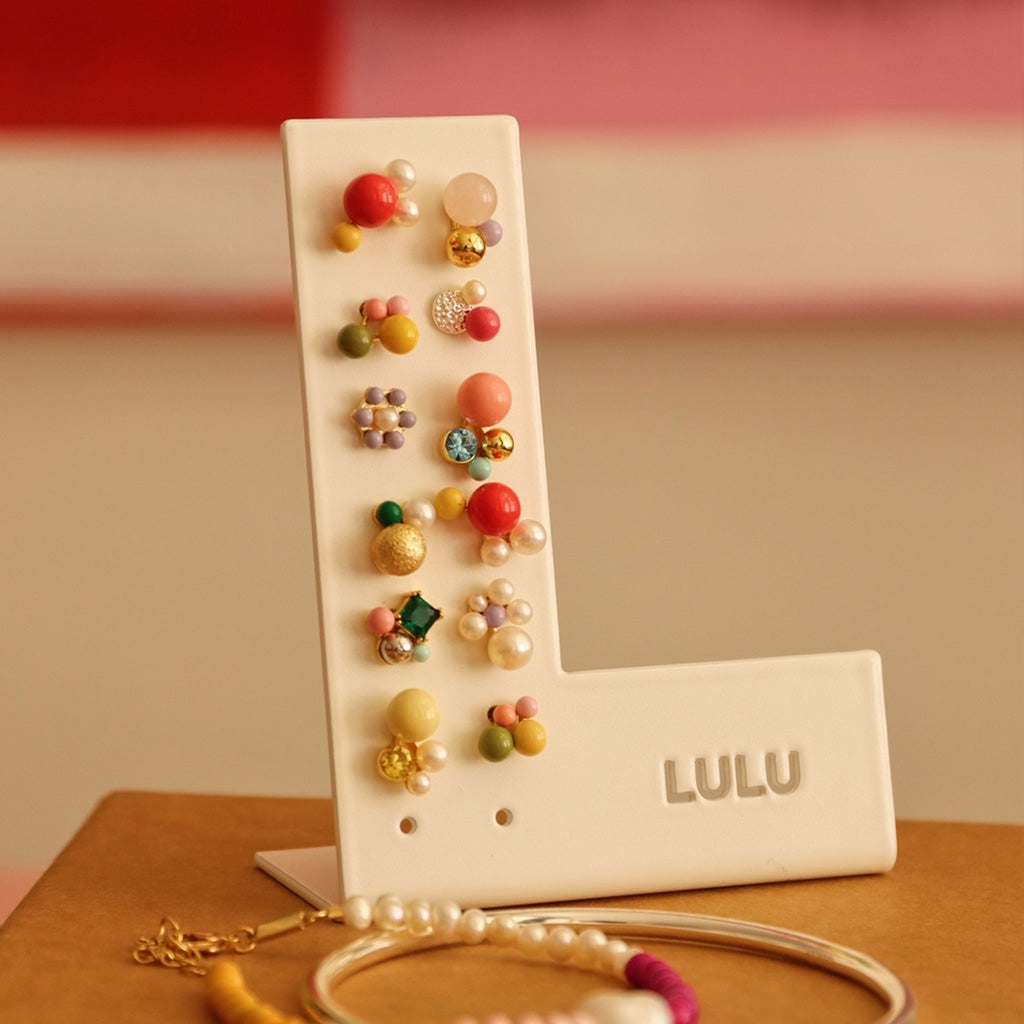 LULU Copenhagen Bouquet Pearls örhänge 1 st Ear stud, 1 pcs Lavendel