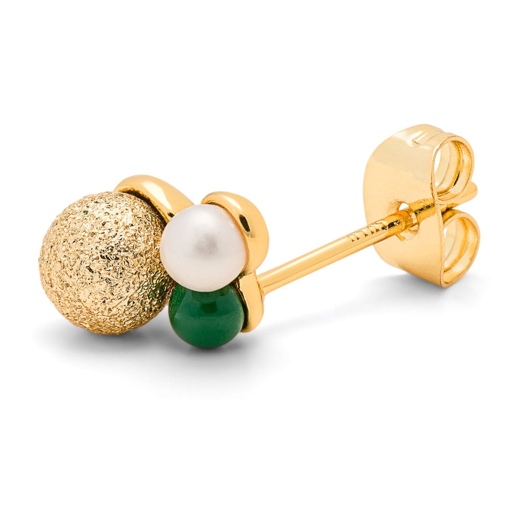 LULU Copenhagen Bouquet The Favorite örhänge 1 st Ear stud, 1 pcs Guldpläterad