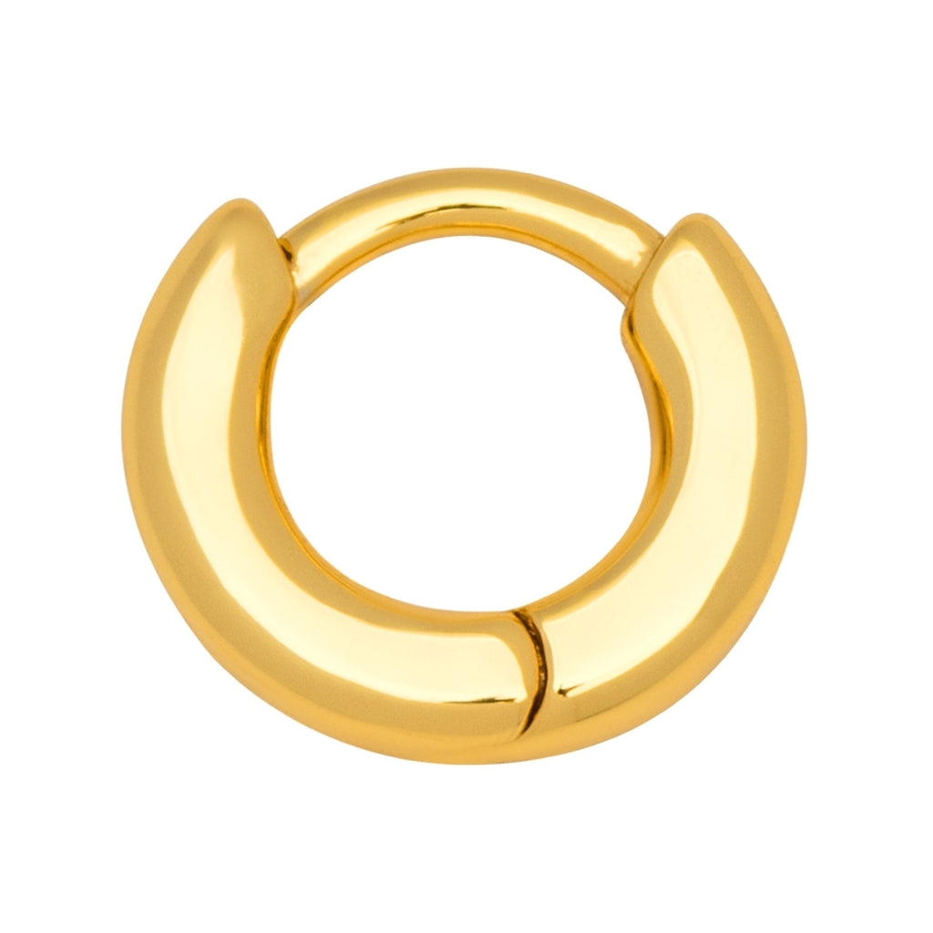 LULU Copenhagen Buckle Hoops Small par Hoops GuldplÀterad