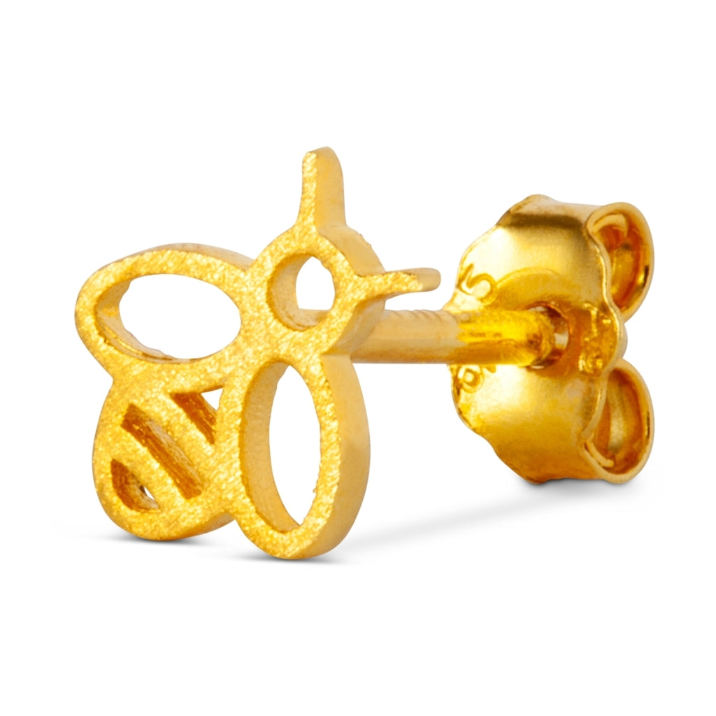 LULU Copenhagen Bzzzz örhänge 1 st Ear stud, 1 pcs Guldpläterad