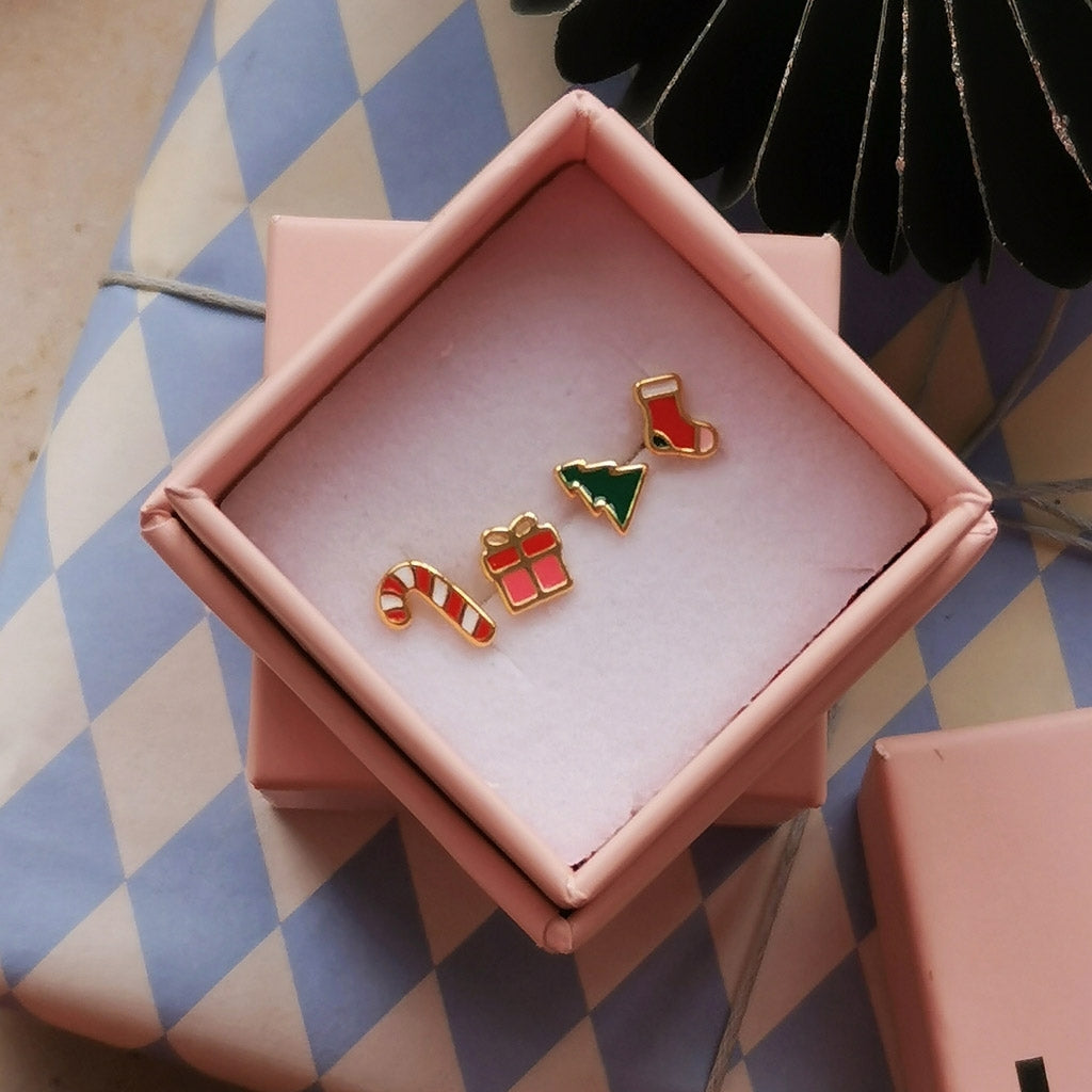 LULU Copenhagen Christmas Gift örhÀnge 1 st Ear stud, 1 pcs GuldplÀterad