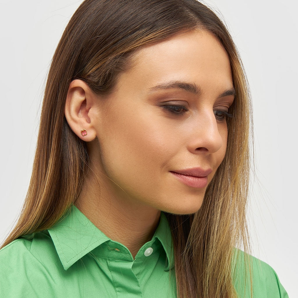 LULU Copenhagen Christmas Gift örhänge 1 st Ear stud, 1 pcs Guldpläterad