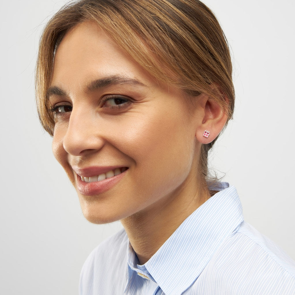 LULU Copenhagen Christmas Gift örhÀnge 1 st Ear stud, 1 pcs Silver Plated