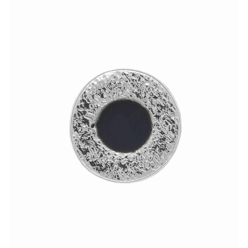 LULU Copenhagen Circle Small örhänge 1 st silverpläterad Ear stud, 1 pcs Inkwell