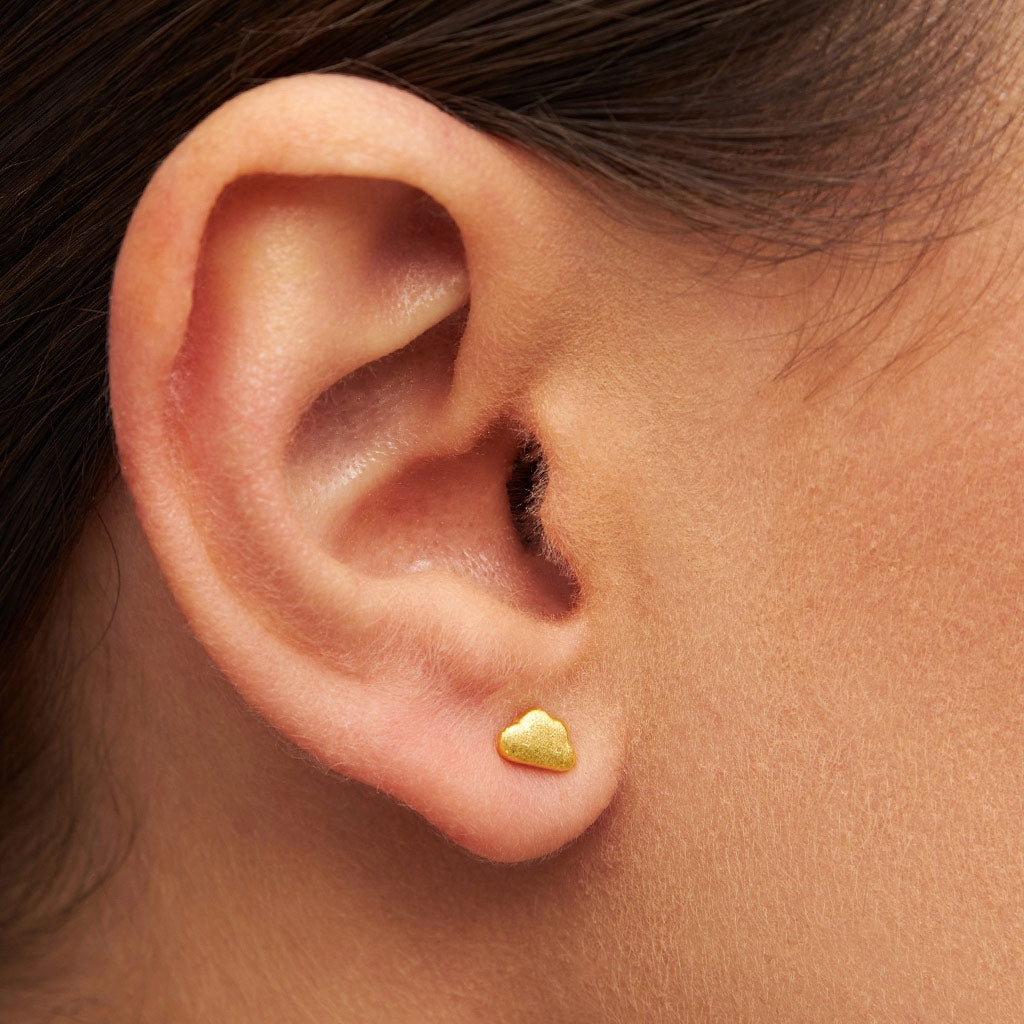LULU Copenhagen Cloud örhÀnge 1 st Ear stud, 1 pcs GuldplÀterad
