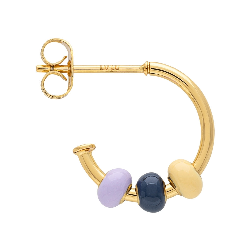 LULU Copenhagen Color Ball 3 Hoops par - GuldplaterÀd Hoops Memories