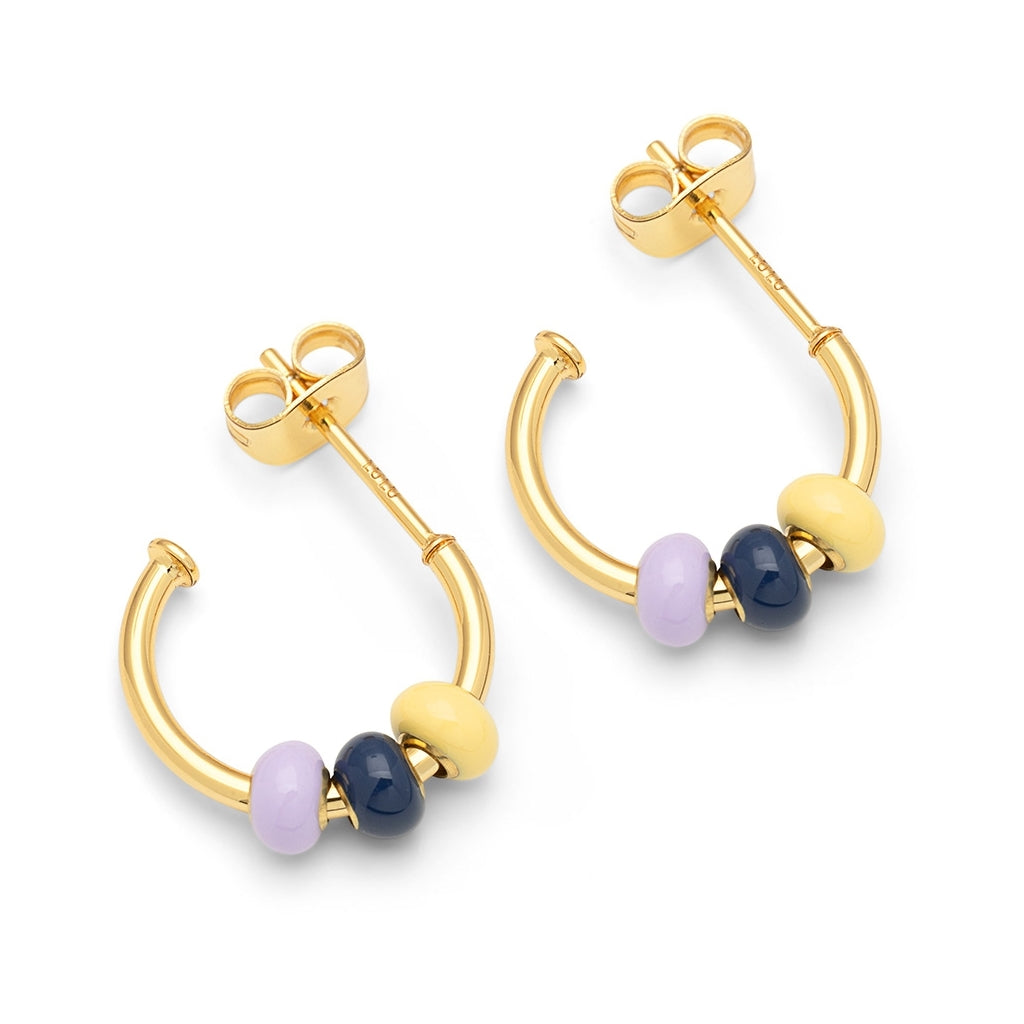 LULU Copenhagen Color Ball 3 Hoops par - GuldplaterÀd Hoops Memories