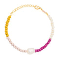Color Ball Bracelet Pearls guldplÀterad - GuldplÀterad