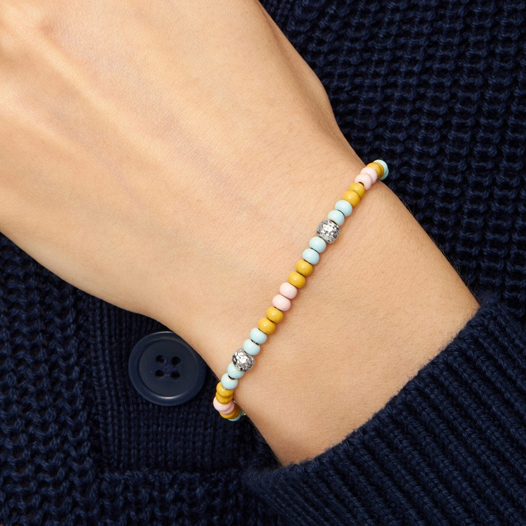 LULU Copenhagen Color Ball Bracelet Summer forsilvrad Bracelets Silver Plated