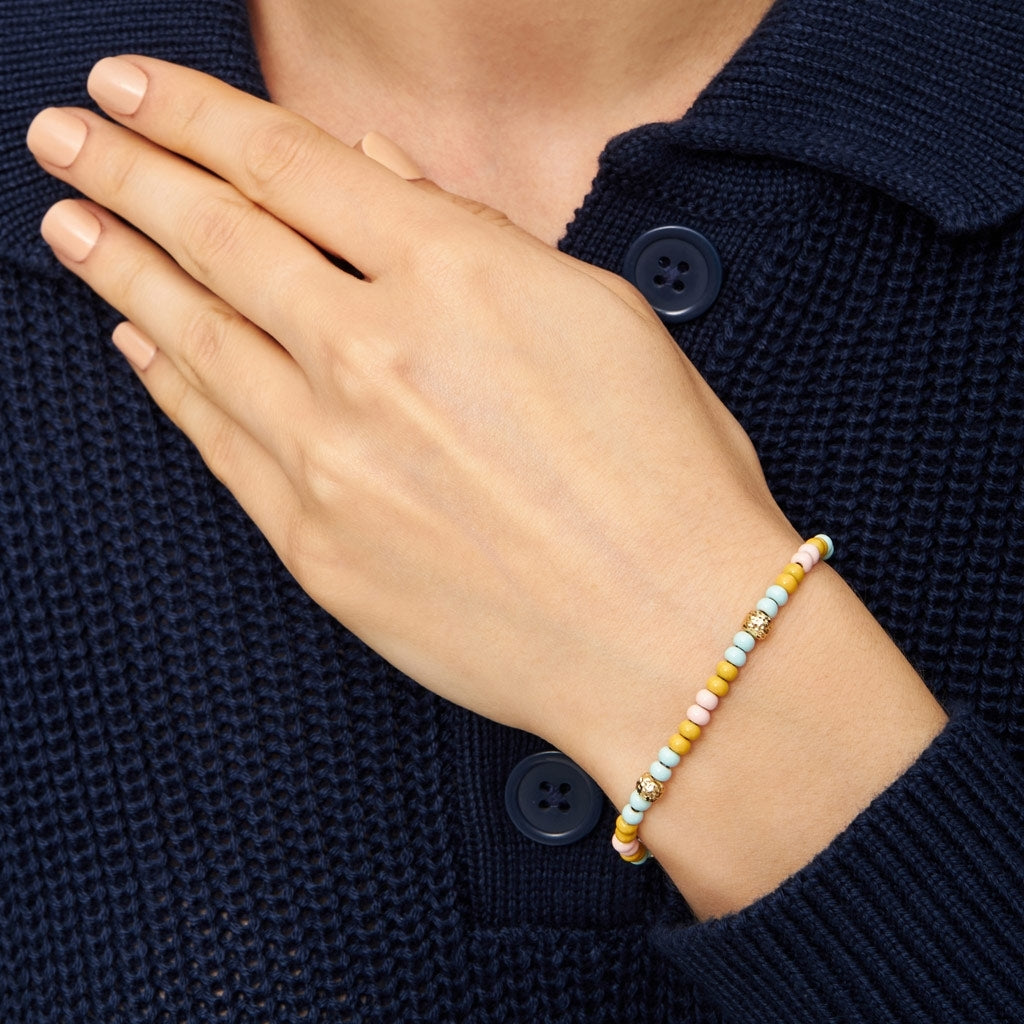 LULU Copenhagen Color Ball Bracelet Summer guldpläterad Bracelets Guldpläterad