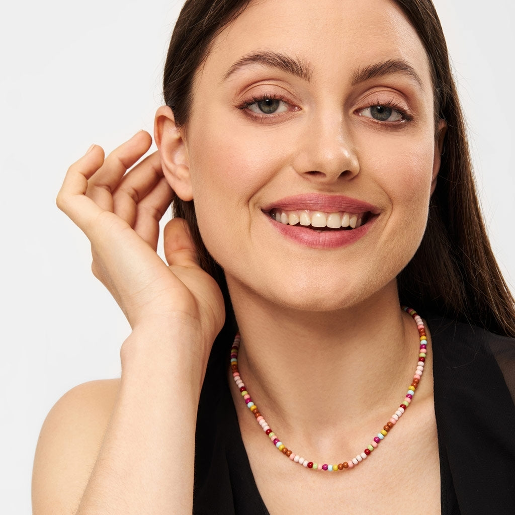 LULU Copenhagen Color Ball Halsband kort Necklaces Mix