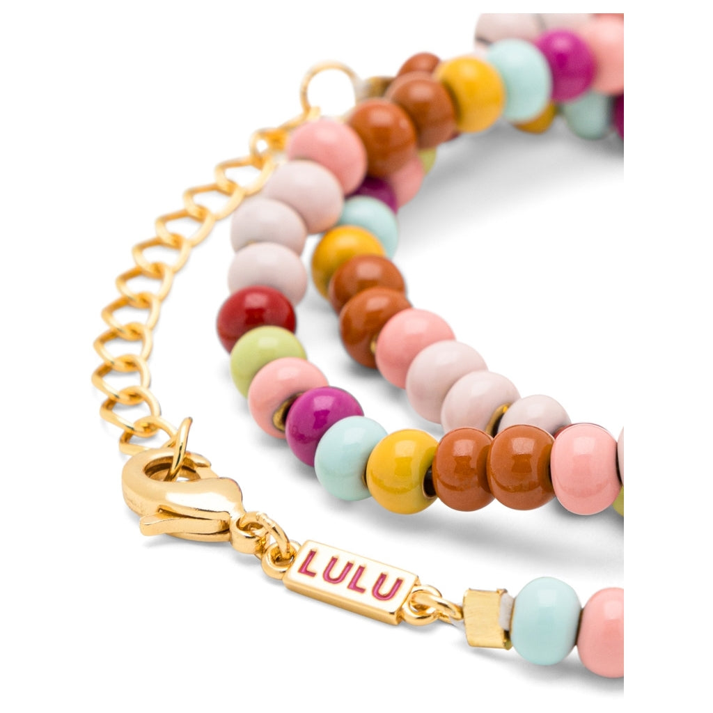 LULU Copenhagen Color Ball Halsband kort Necklaces Mix