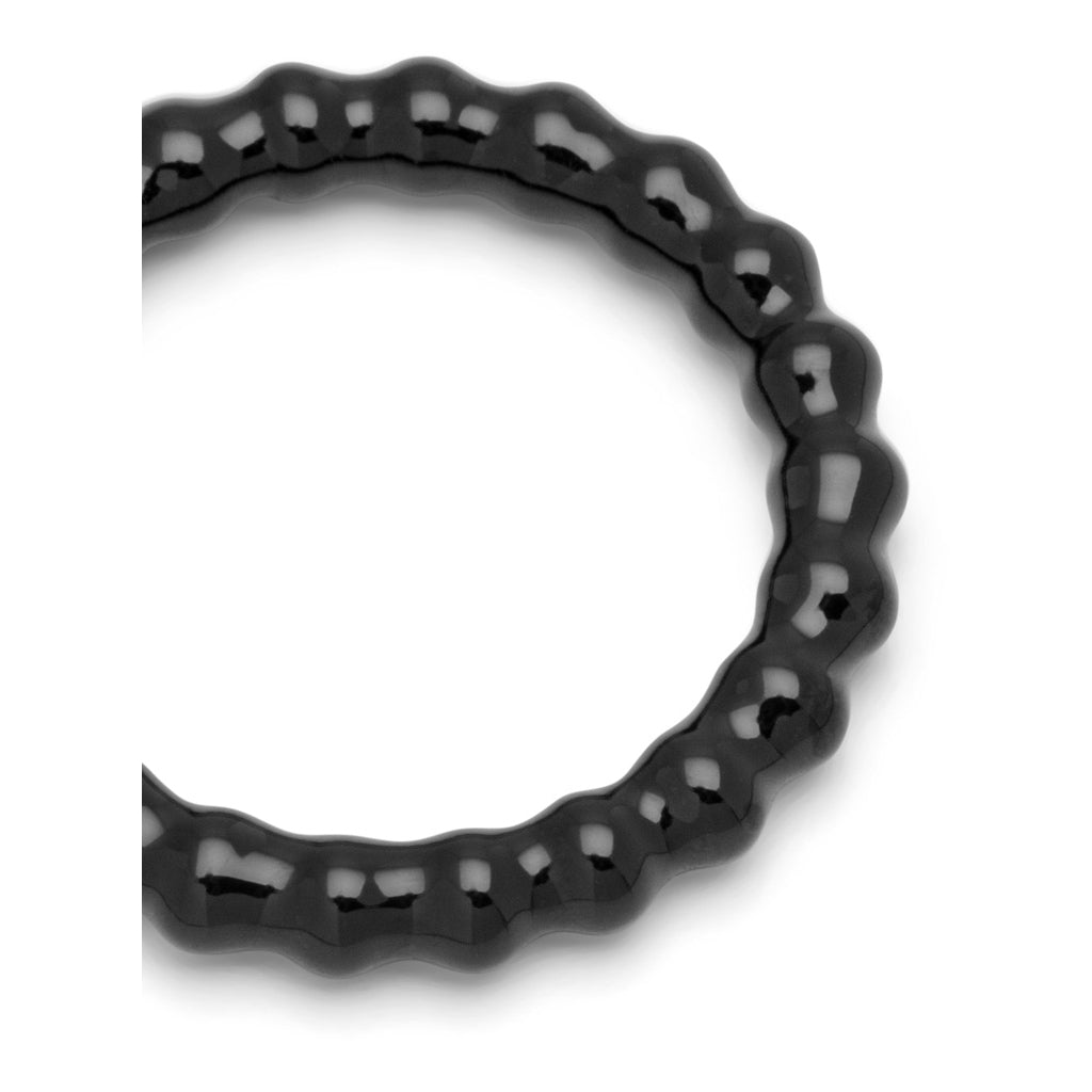 LULU Copenhagen Color Ball Ring Rings Svart