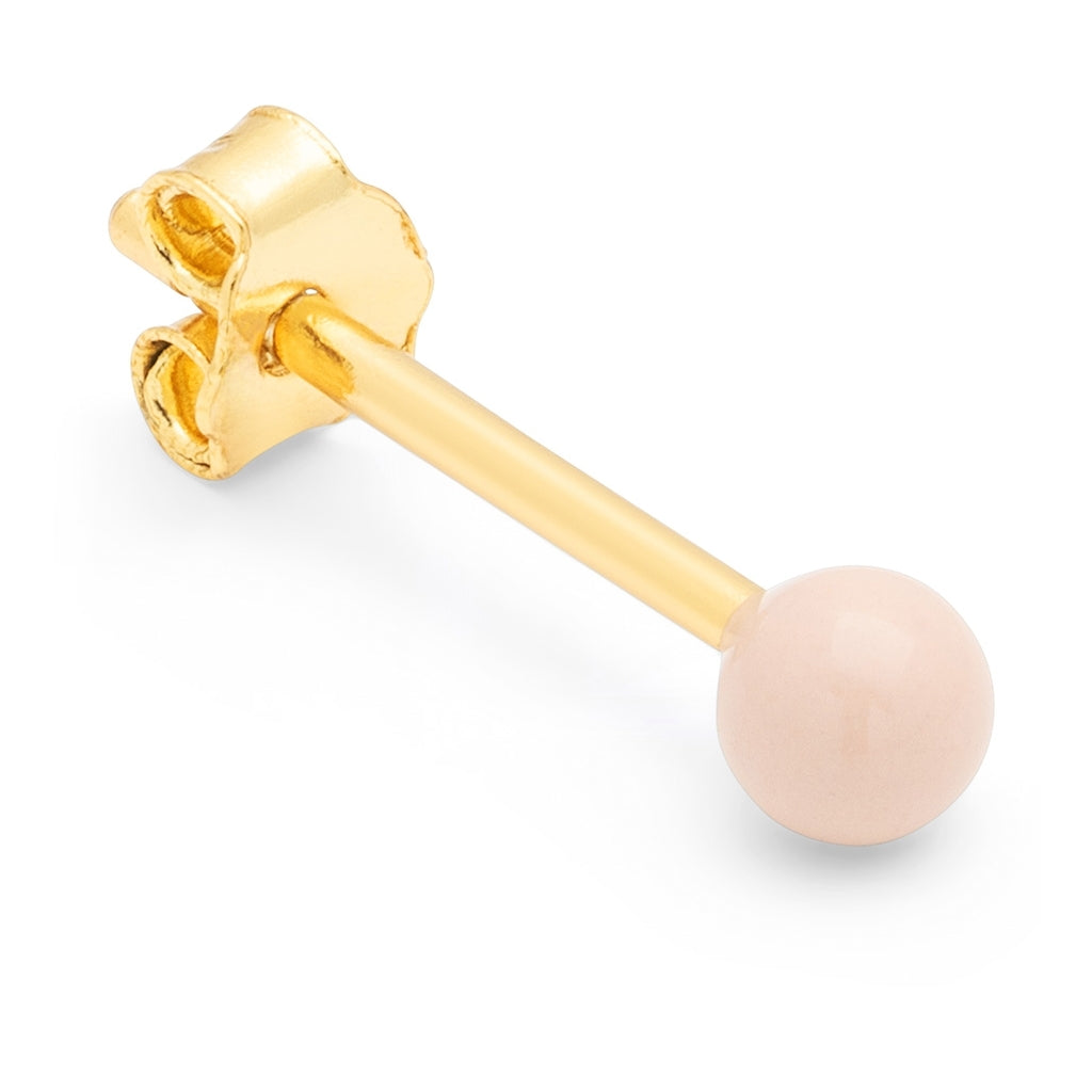 LULU Copenhagen Color Ball örhÀnge 1 st Ear stud, 1 pcs Dusty Peach