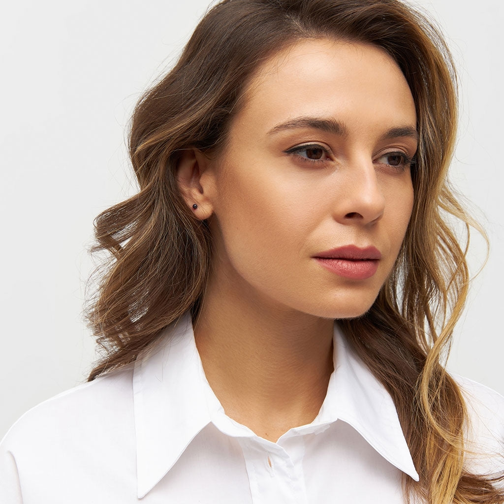 LULU Copenhagen Color Ball örhÀnge 1 st Ear stud, 1 pcs Inkwell