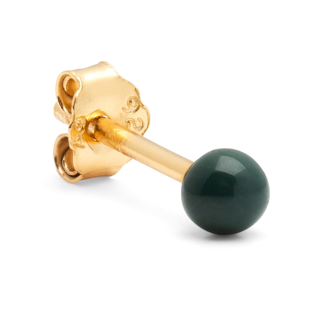 LULU Copenhagen Color Ball örhÀnge 1 st Ear stud, 1 pcs North Sea Green