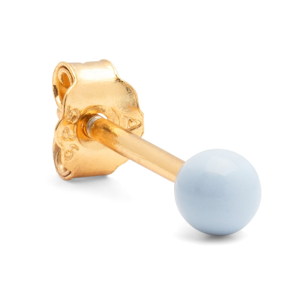 LULU Copenhagen Color Ball örhÀnge 1 st Ear stud, 1 pcs Skyride Blue