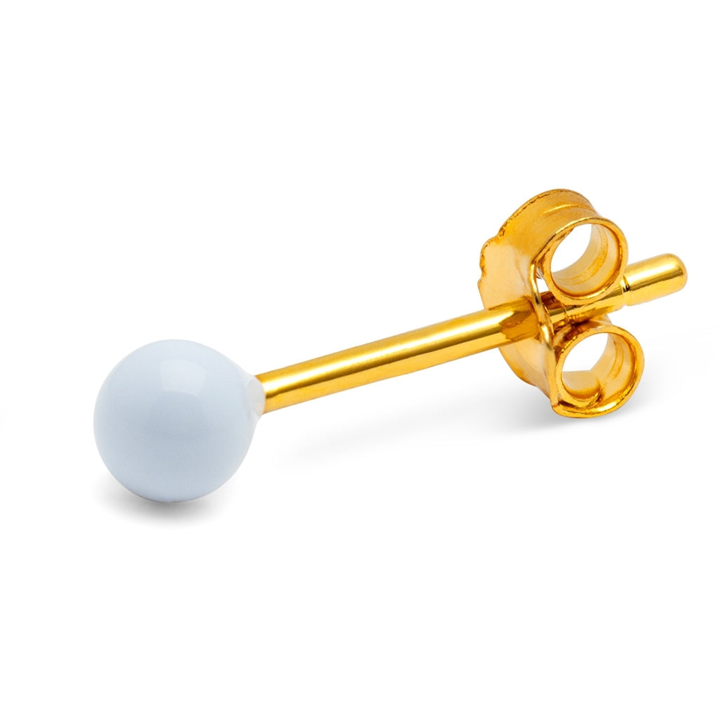 LULU Copenhagen Color Ball örhÀnge 1 st Ear stud, 1 pcs Skyride Blue