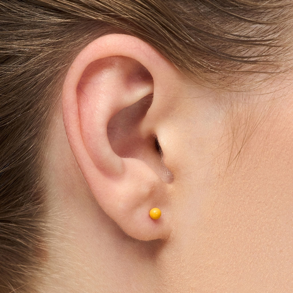 LULU Copenhagen Color Ball örhÀnge 1 st Ear stud, 1 pcs Sunflower