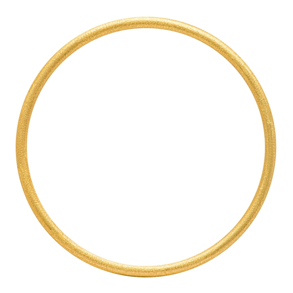 LULU Copenhagen Color Bangle borstad Bracelets Guldpläterad