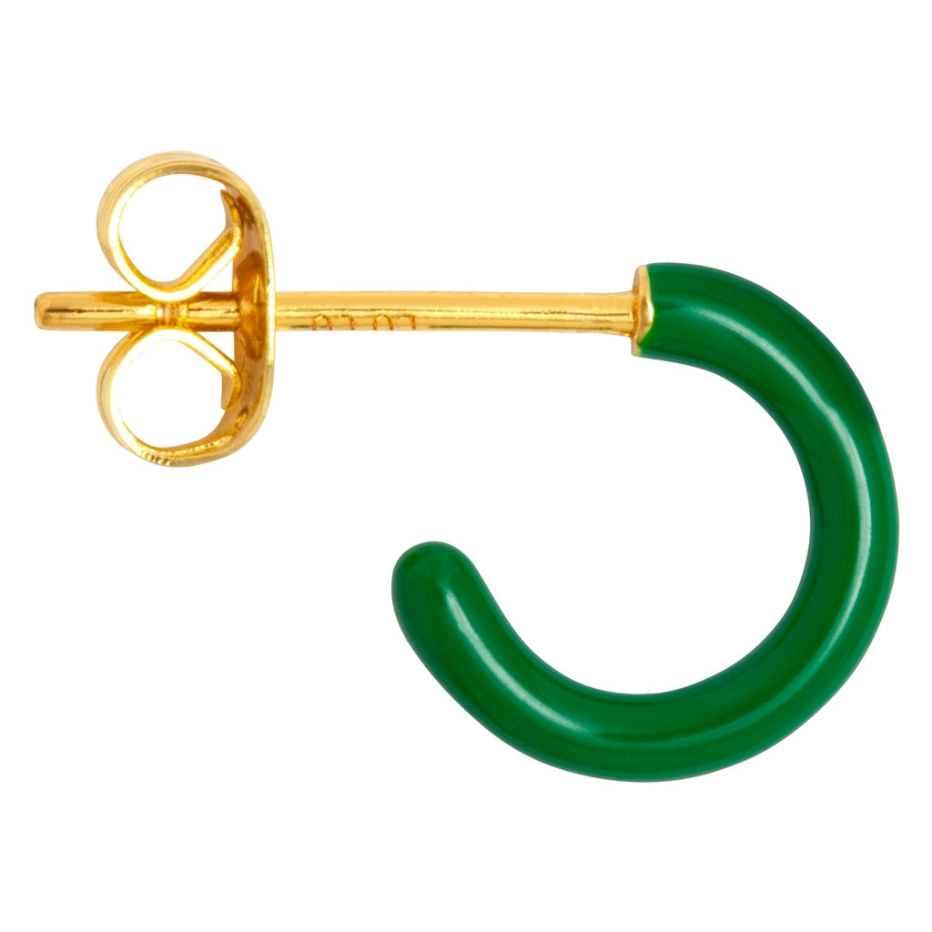 LULU Copenhagen Color Hoop 1 st Hoops Grön
